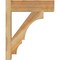 Ekena Millwork Balboa Block Rough Sawn Outlooker, Western Red Cedar, 6"W x 18"D x 22"H OUT06X18X22BOA05RWR - alternate 2